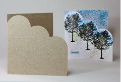 Loop Cloud Corner Card Blanks