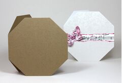 Cairn Natural Kraft Recycled 350gsm Octagon Card Blanks