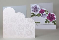 Tapestry Cloud Corner Card Blanks