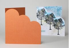 Curious & Stardream Metals Cloud Corner Cards