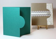 Colorplan Linen 270gsm Half Moon Card Blanks