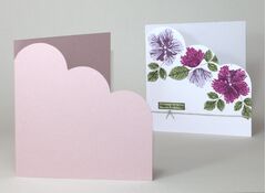 Woodstock Cloud Corner Card Blanks