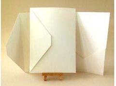 Conqueror Wove 300gsm 210x148mm A5 Pocketfolds