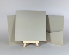 130x130mm  Flapless Book Pocketfold