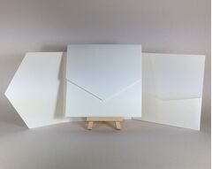 Arena Ivory 300gsm Rough 145x145mm POCKETFOLDS