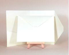 Olin Smooth Ultimate White UNCREASED - 300gsm A6 POCKETFOLDS