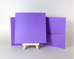 130x130mm  Flapless Book Pocketfold