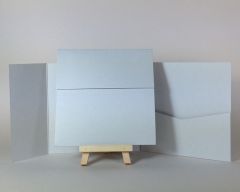 130x130mm  Straight Flap Book Pocketfold