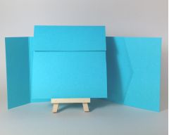 130x130mm  Straight Flap Pocketfold