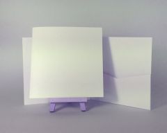 130x130mm  Flapless Book Pocketfold