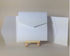 100% Recycled 300gsm 130x130mm Pocketfolds