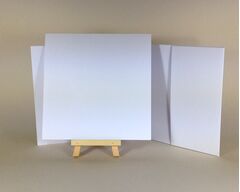 Olin Smooth 300gsm Absolute White 148x148mm POCKETFOLDS