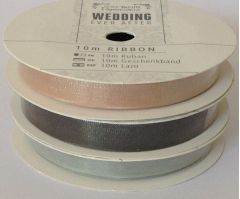9mm Wide Organza Ribbon - Papermania Wedding Collection