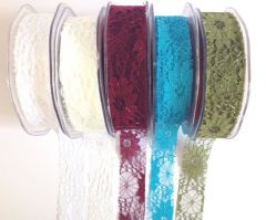 25mm Wide Lace Ribbon (METRE)