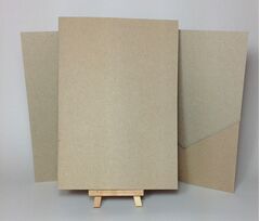 Recycled Kraft 148x210mm A5 POCKETFOLDS