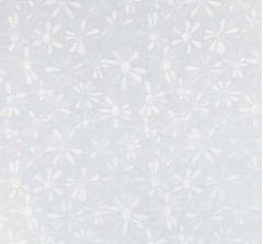 White Floral Patterned Paper