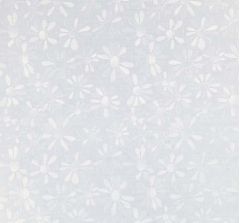 White Floral Patterned Paper