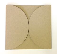 Cairn Natural Kraft Recycled 350gsm Petal Gatefolds