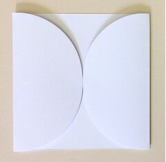 Quality White Arco 224gsm Petal Gatefolds