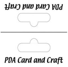 Black Printed Header Cards