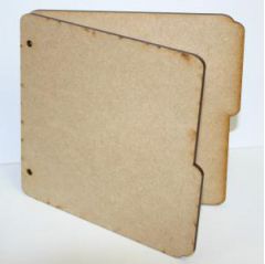 6" x 6" MDF Book Covers