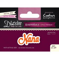 Nana - Die'sire Essentials - Only Words Die