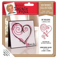 Funky Heart - Hearts and Swirls - Leonie Pujol Cutting Dies