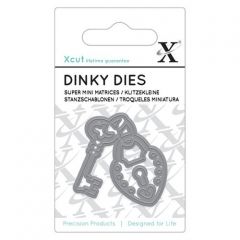 Heart Lock & Key Dinky Die