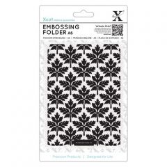 Baroque Leaves  - Xcut A6 Embossing Folder