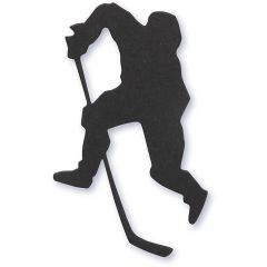 Ice Hockey Player - Silhouette Die Cuts (10pcs)