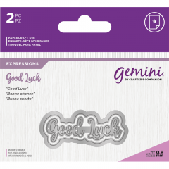 Gemini Expressions - Word Dies - Good Luck