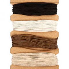 Natural Hemp - 0.5mm 4 Colours x 9m