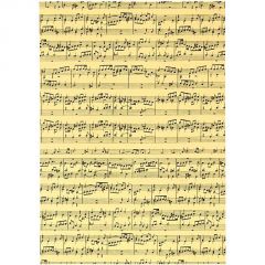 Music Printed Card