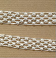 Pearls on a Roll - Lattice Weave 15mm