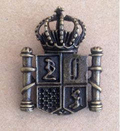 Antique Brass Coat of Arms - Metal Charm