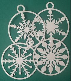 Snowflakes Baubles