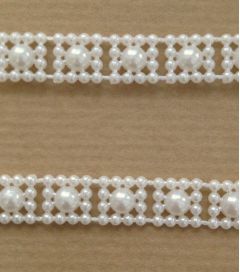 Pearls on a Roll - Square Pattern 10mm