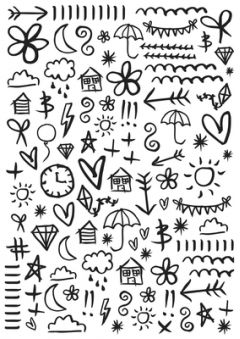 Doodles - KaiserCraft Embossing Folder