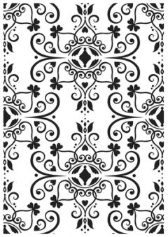 Ornate Flourish - KaiserCraft Embossing Folder