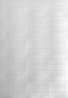 Tartan/Weave - A4 White Embossed Card