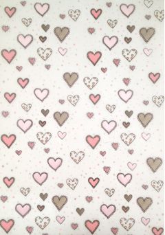 Artoz A4 - Heart Patterned Vellum