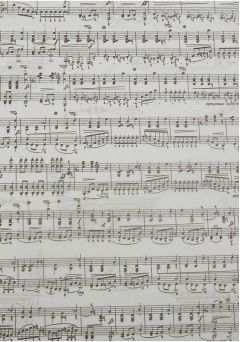 A4 Music Score Vellum