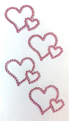 Artwork - Pink Gem Hearts