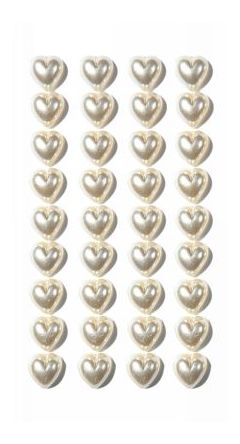 Artwork - 10mm Pearl Hearts