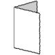 Coloursource 270gsm Single Creased Deckle Cards