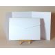 100% Recycled White 300gsm 178x128mm POCKETFOLDS