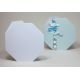 100% Recycled White 300gsm Octagon Card Blanks