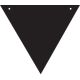 140mm Equilateral Triangle with holes (Bunting)