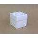 50x50x50mm Square 2 part base and lid