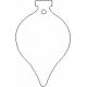 50x80mm Bauble(A59)